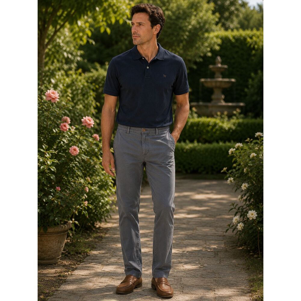Tommy Bahama Men's 30x32 Boracay Island Chino Flat Front Pants Gray